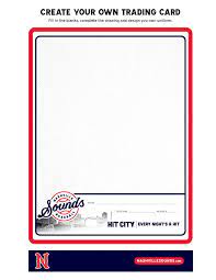 Another fun idea is to take those lineups and assemble and play as them by making trades in a video game such as mlb 2k7 or baseball mogul 2008. Nashville Sounds On Twitter Today S Art Lesson Create Your Own Baseball Card Come On It Ll Be Fun Download Here Or Use The Image Below Https T Co R8fvksnao0 Https T Co Sgfa3xp1ya