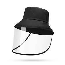 23253 Black 55 60 Cm Travel Uv Protect Anti Fog Hats Men Women Dust Protection Bucket Hat Female Out Hats Hats For Men Sun Cap