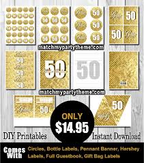 15% off with code zcreatetoday. Happy 50th Birthday The Golden Birthday Birthday Party Ideas Photo 2 Of 5 Catch My Party