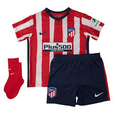Overview of all signed and sold players of club atlético madrid for the current season. Atletico Madrid Heimtrikot 2020 21 Baby Kit Kinder Www Unisportstore De