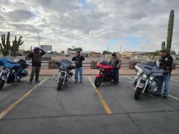 Had a great day riding down to the Titan Missile Museum and stopped for a  delicious Mexican lunch. Missing some members but still had an amazing  time! Cyclops, Duck, Wookie and Hawk...and