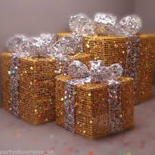Gift Boxes Decoration Gold Gift Boxes Christmas Gift Box