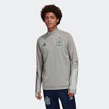 Adidas voetbalshirt spanje 2016/17 maat: Adidas Spanje Training Voetbalshirt Grijs Adidas Officiele Shop