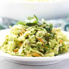 Dairy free cabbage slaw for fish tacos. Easy Keto Avocado Coleslaw Recipe 5 Minute Dairy Free Paleo Side Dish