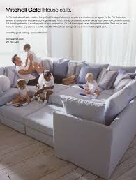 This sectional includes modular pieces plus two oversized ottomans. Facebook