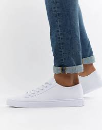 Voir plus d'idées sur le thème comment nettoyer, nettoyer chaussures, nettoyage chaussure. Asos Design Baskets En Toile Blanc Asos