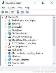 In windows xp, you have a few extra steps since device manager isn't as easily available. What Is Device Manager