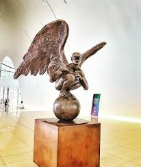 A Sculpture By The Famous Mexican Artist Jorge Marin At The Heydar Ali Cultural Center Baku Azerbaijan Mexican Artists Famous Mexican Sculpture Explore our picks of the most famous paintings of all time from artists such as jan van eyck when ranking the most famous paintings of all time, we have to realize that the act of painting is an ancient.