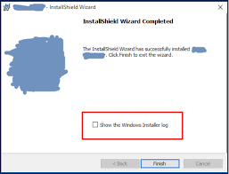 Maybe you would like to learn more about one of these? How To Show Installer Log File On Installshield Wizard Finish Screen Stack Overflow
