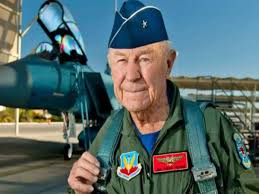 This excursion, his ninth powered flight in the plane, would mark the. Chuck Yeager 1st To Break Sound Barrier Dies At 97 Times Of India