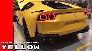 Find your perfect car with edmunds expert reviews, car comparisons, and pricing tools. Yellow Ferrari 812 Superfast Youtube