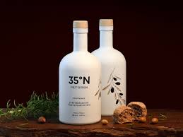 35 N First Edition By Paulius Uza Olive Oil Packaging Olive Oil Bottle Design Extra Virgin Olive Oil