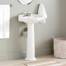 bathroom traditional pedestal sink