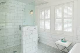 Bathroom profile marble subway tiles home white marble. Large Marble Subway Tiles Transitional Bathroom Jas Design Build