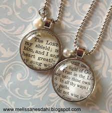 Get Any Bible Verse Made Into A Custom Pendant Necklace For Only 18 Post Includes Discount Code Go Scripture Jewelry Custom Pendant Necklace Custom Pendants