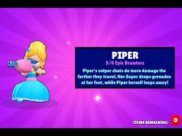 The most efficient and best way to get power points, the currency needed to strengthen your brawlers, is to start opening brawl boxes. Brawl Stars Unlocking Piper From Mega Brawl Box Youtube