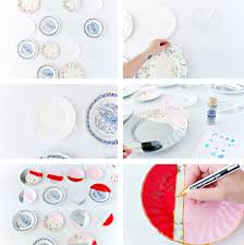 It seems like the paint on the new plates is alot thinner/cheaper that it used to be. Diy Painted Plates