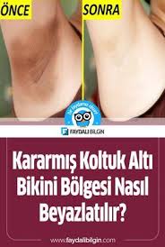 Kararmis Koltuk Alti Ve Bikini Bolgesi Nasil Beyazlatilir Koltuk Alti Ev Yapimi Cilt Bakimi Cilt Beyazlatma