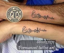 Gym Lover Tattoo Design Idea Fitness Tattoo Design Gym Tattoo Biceps Tattoo Dumbbells Tattoo Music Symbol Tattoo He Tattoos Music Tattoos Tattoo Designs