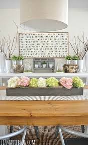 Long dining tables look very strong and impressive in the it is very creative if you can incorporate the long dining table with your kitchen elements. Spring Dining Room Dining Room Decor Decor Dining Room Table