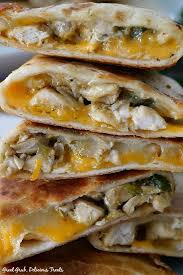 It's an easy meal your family will love. Cheesy Chicken Quesadillas Great Grub Delicious Treats