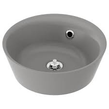 Kattevik Aufsatzwaschbecken Grau 40 Cm Ikea Deutschland Aufsatzwaschbecken Waschbecken Grau Waschbeckenschrank