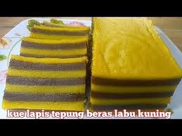 Jika sudah, ambil satu gelas santan dan tuang ke dalam tepung beras. Resep Kue Lapis Tepung Beras Labu Kuning Takaran Sendok Youtube Kue Lapis Resep Kue Labu
