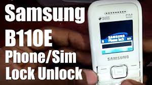 Samsung produces some of the most popular android smartphones around. Samsung B110e Phone Sim Lock Unlock B110e Phone Read Info Format Remove Lock Youtube