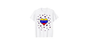 AMOR Venezuela Bandera Venezolana Venezuelan LOVE flag heart T-Shirt :  Clothing, Shoes & Jewelry - Amazon.com