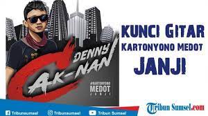Backing track atau musik pengiring melodi solo gitar los dol denny caknan versi akustik.tonton juga video saat saya memainkan part solo. Kunci Chord Gitar Denny Caknan Kartonyono Medot Janji Pakai Kunci Dasar Dari C Halaman All Tribun Sumsel