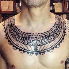 100 Tribal Tattoo Ideas Designs For Men And Women Inspiration Chest Tattoo Men Chest Tattoos For Women Necklace Tattoo
