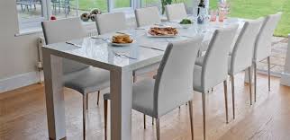 You'll find lots of choices in the ikea range, that are easy to tidy away when your. 35 Gorgeous Wood Dining Table Set Design Ideas W Pictures Large Dining Room Table Dining Table Set Designs White Gloss Dining Table