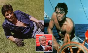 Aktuell präsentiert er die kampagne des modelabels sand. French Screen Legend Alain Delon Suffers A Stroke At The Age Of 83 His Son Reveals Daily Mail Online
