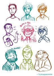 Terreverte Some Studies Of The Hatters Nnnn This Still Isn T Quite Right I Think More Studies Are In Order Yogscast Fan Picture Fan Art