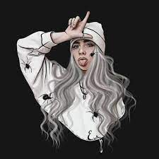 Official page of billie eilish. Pictures Billi Ajlish Risunki Znamenitostej Risunki Devushki Risunki