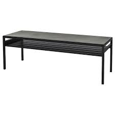 Need a manual for your ikea nyboda coffee table? Nyboda Coffee Table W Reversible Table Top Dark Grey Concrete Effect Black 120x40x40 Cm Ikea
