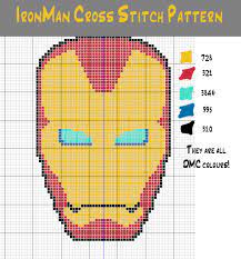 So when jeana was invited on a trip to the premiere of iron man 3 in los angeles, i started googling all things iron man. Ironman Cross Stitch Pattern By Space Treking On Deviantart Marvel Cross Stitch Cross Stitch Patterns Cross Stitch