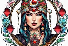 Teller chrystal Tattoo Ideas