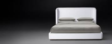 Perfect for modern bedrooms, this upholstered platform bed frame is not only stylish but functional as well. Upholstered Custom Bed Collections Rh Modern
