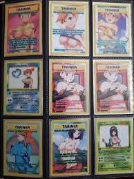 Part 2) of my custom pokemon cards. Here are some more full art trainer  noodz 🤘 : rhentai