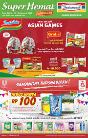 Promo Superhemat Edisi Spesial Asian Games Gratis 1 Pck Indomie Goreng Spesial 80g Tiap Beli 1 Pc Tas Indomie Edisi Spesial Asian Asian Games 28 Agustus Hemat