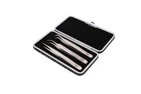 Набор пинцетов в магнитном чехле — O-LASH BEAUTY