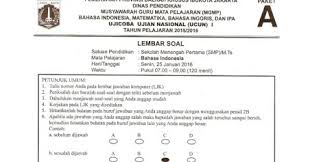 Ucun kepanjangan dari uji coba ujian nasional. Soal Ucun Uji Coba Un Smp Tahun 2016 Tahap 1