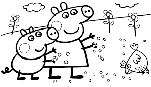 Disegni da colorare e stampare gratis per bambini coloriage peppa pig coloriage dessin a colorier. Disegni Di Peppa Pig Da Colorare Stampa Online 90 Immagini