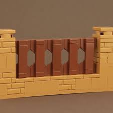 Minecraftmould Fence 1 Lego Fence Design Wooden Fence