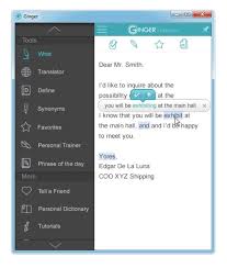 Download Ginger Spell And Grammar Checker Free Latest Version