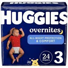 Amazon.com: Huggies 好奇夜用尿布: 嬰兒