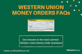 In the event the money order has not cleared and western union is able to locate and verify the information provided by you, western union may issue a refund of the face amount of the money order. Western Union Money Order Faqs Giftcardrescue Com
