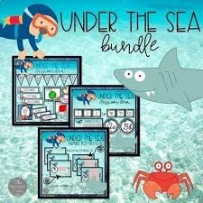 Find ocean themed classroom decorations at the lowest prices guaranteed. Ocean Classroom Decor Bundle Worksheets Teaching Resources Tpt