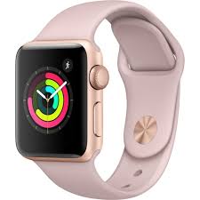 Apple Watch Series 3 Gps 38mm Case Gold Aluminum Pink Sand Apple Watch Apple Watch Series Buy Apple Watch